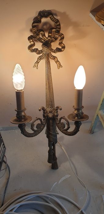 Accesorii decorațiuni înfrumusețare set bronz dore Franța 1930