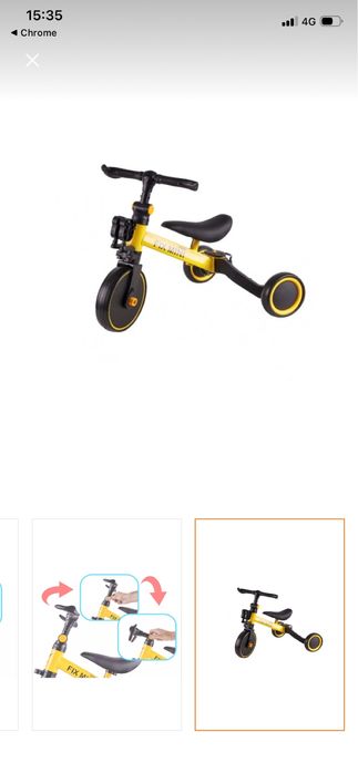 Tricicleta 3 in 1 Trike Fix Mini