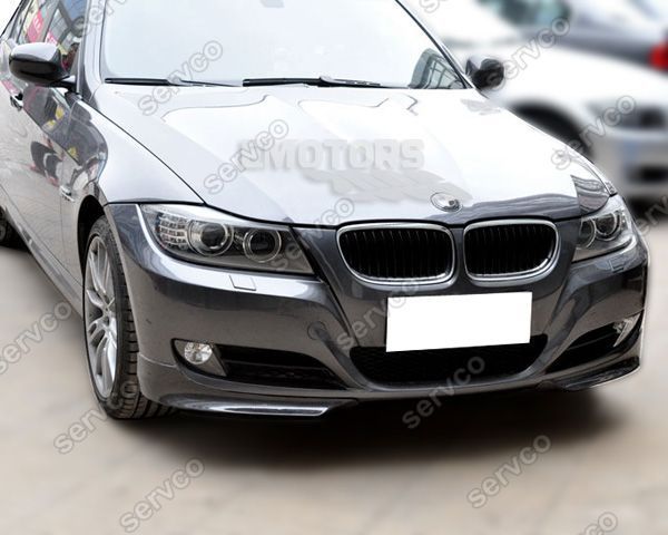 Prelungire difuzor spoiler splitere flapsuri bara fata BMW E90 E91 LCI