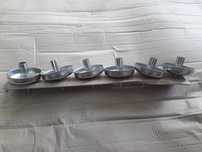 Suport inox lumînări sicriu