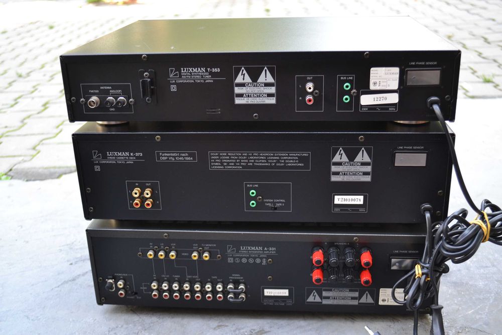 Linie Luxman A 331 / R 373 / T 353