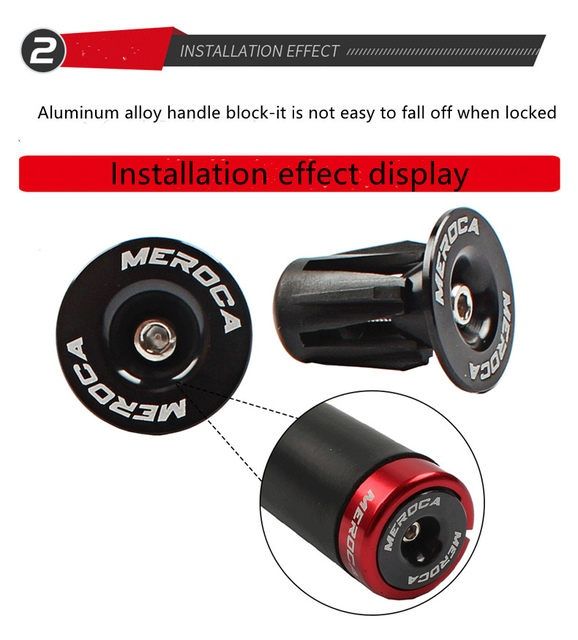 Dopuri aluminiu ghidon capete end bar bicicleta trotineta mtb cursiera