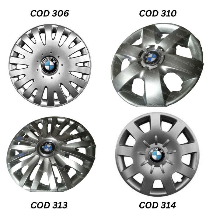 Capace roti R15 BMW diverse modele, pentru jante de tabla