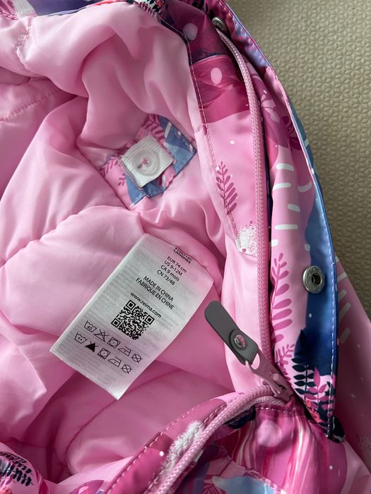 REIMA LANGNES pink, 74, ca nou, salopeta iarna