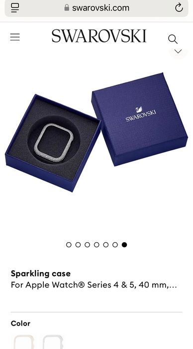 Apple watch часовник калъф swarovski