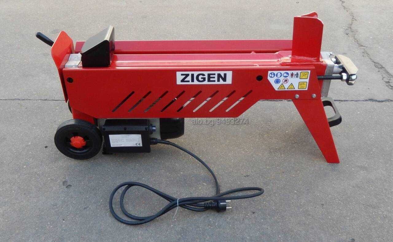 11тона ЦЕПАЧКА ЗА ДЪРВА -ZIGEN PREMIUM 11т / Машина за цепене на дърва
