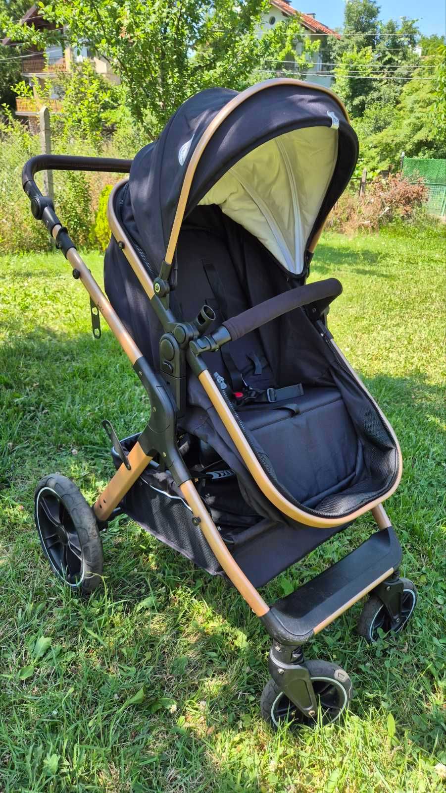 Продавям детска количка Lorelli Heaven  Black Diamond
