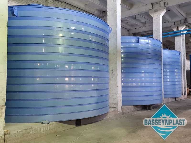 Эко емкость, резервуар 100м3, тонн из полипропилена для воды, бак