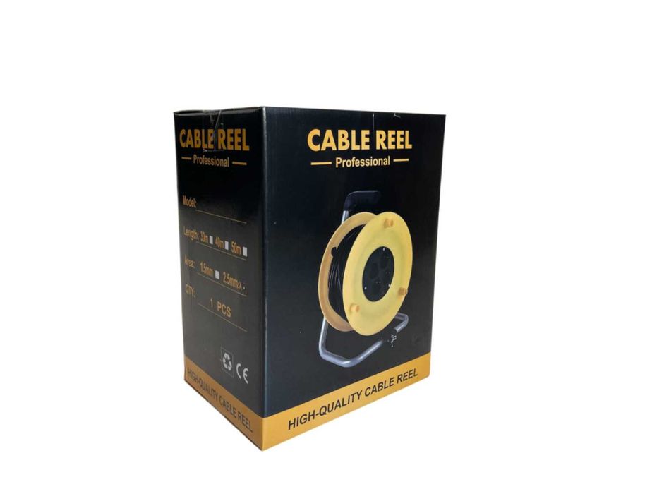 Макара удължител 50 метра 2х2.5mm