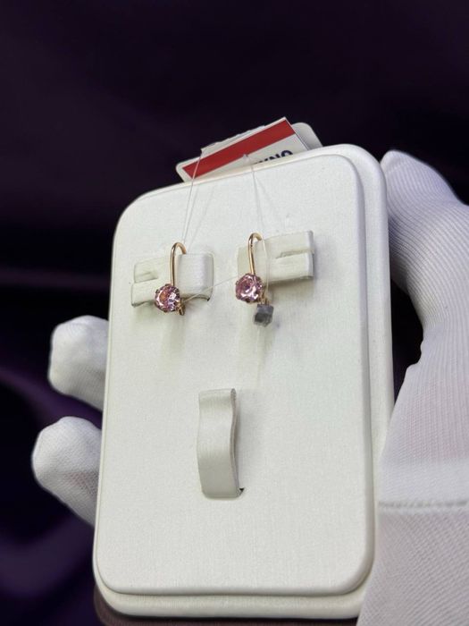 Золото 585, серьги-1.0