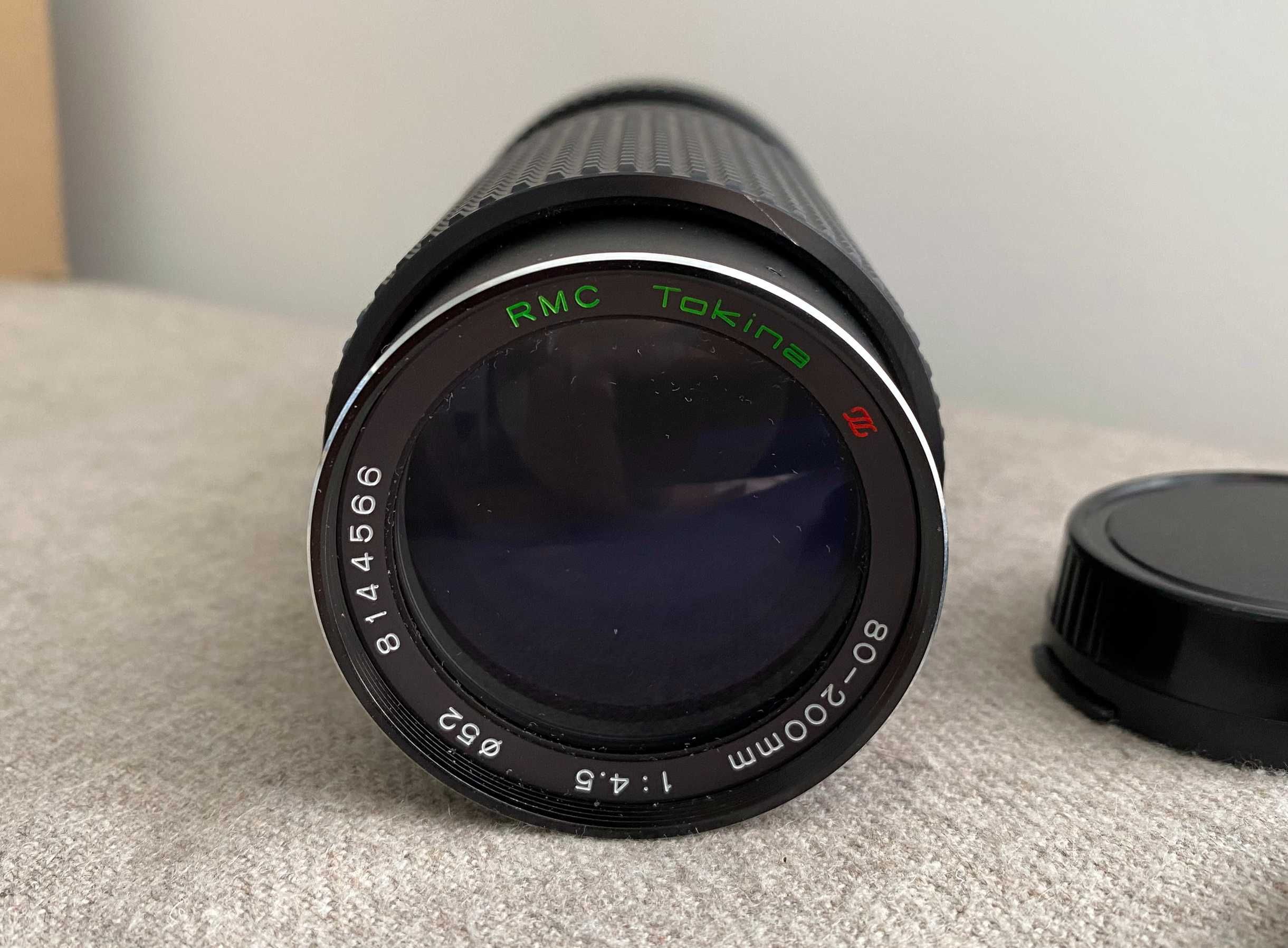 Teleobiectiv obiectiv Tokina RMC 80-200mm f4 - pt Canon FD - colectie
