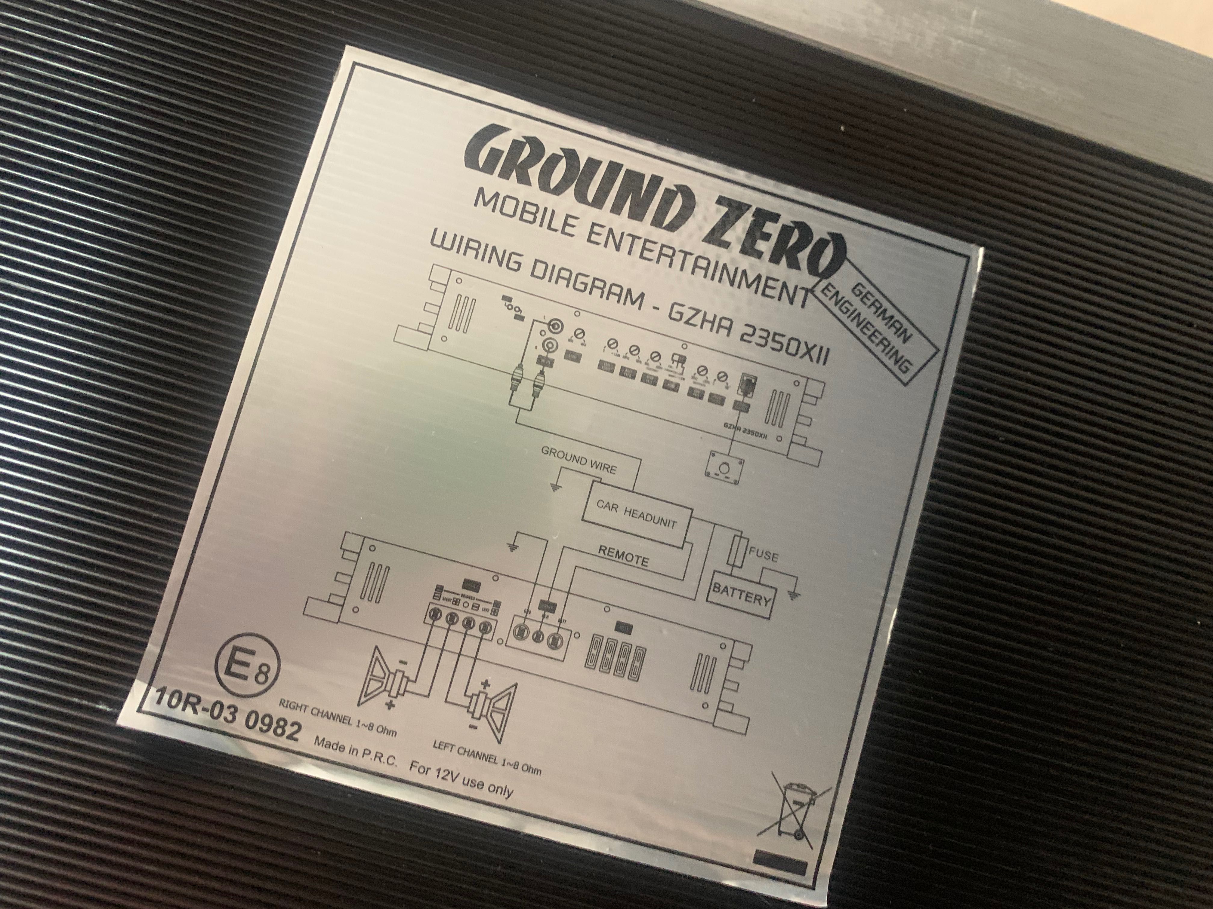 Усилвател Ground zero GXHA-2350