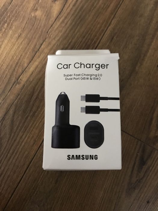Incarcator auto + cablu samsung 46 w