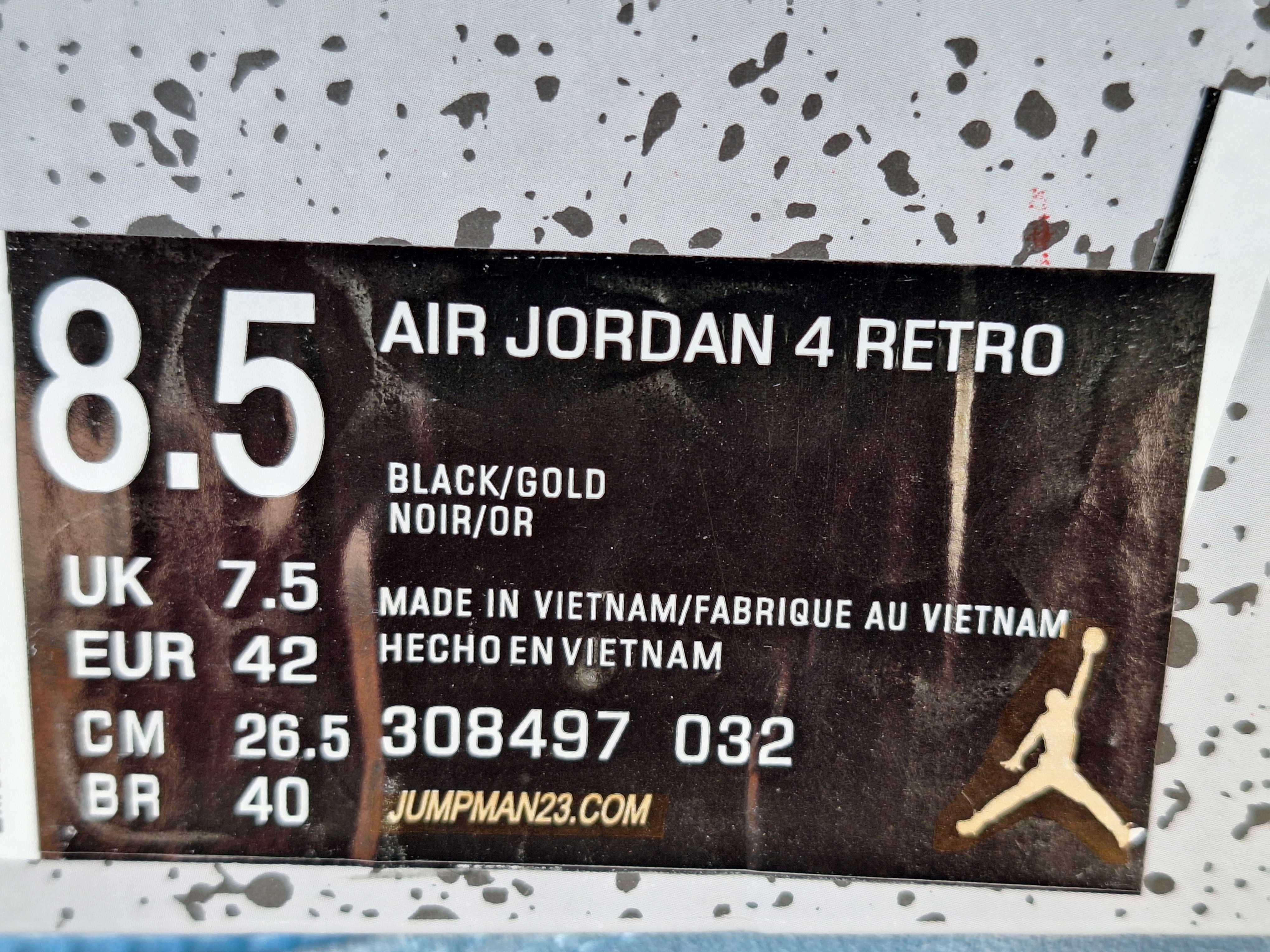 Nike Air  Jordan 4 Retro | mar. 42 | 26.5 cm pantofi sport