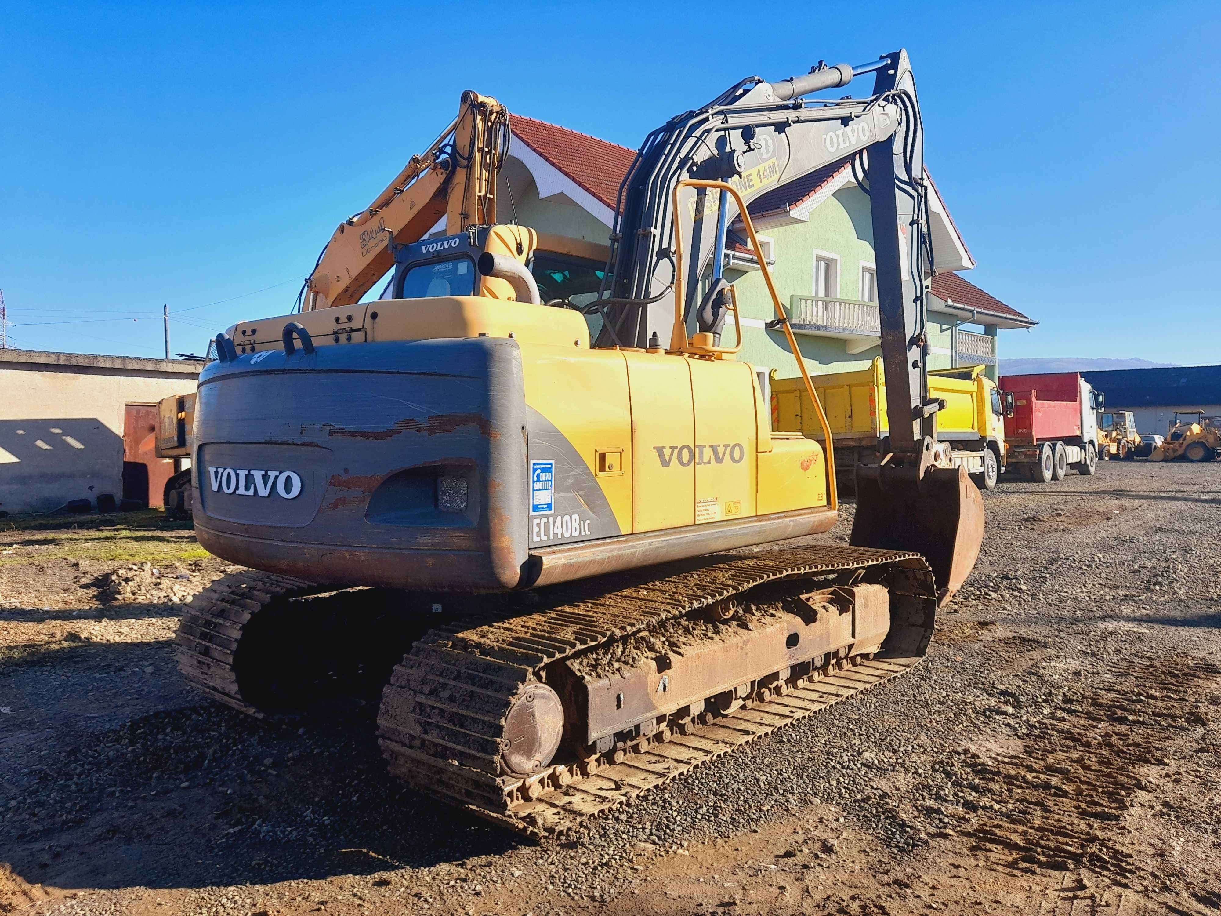 Excavator pe senile Volvo EC 140BLC , 2008 , 14 tone