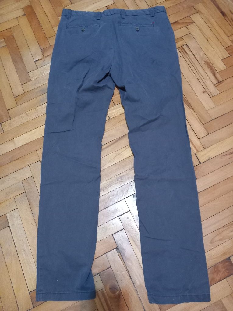 Панталони Tommy Hilfiger размер 34 цвят сив