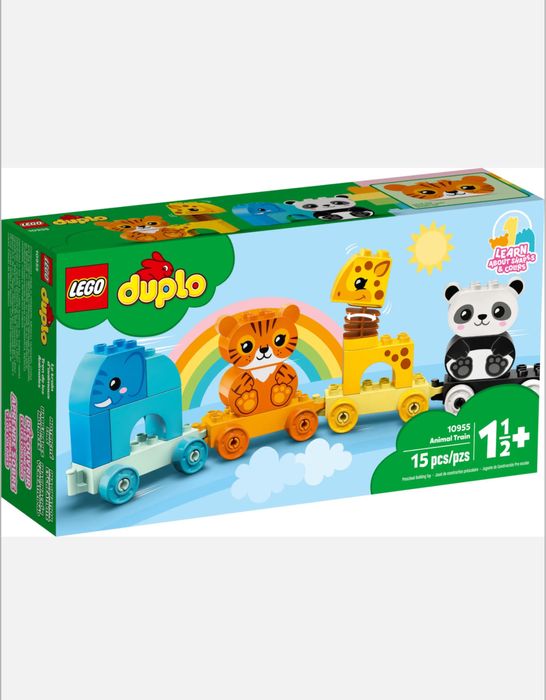 Lego duplo primul meu tren cu animale 10955