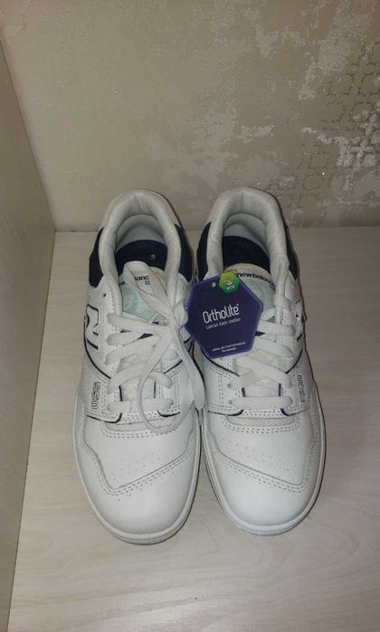 Кроссовки New Balance,классические,белые,оригинал,38 размер