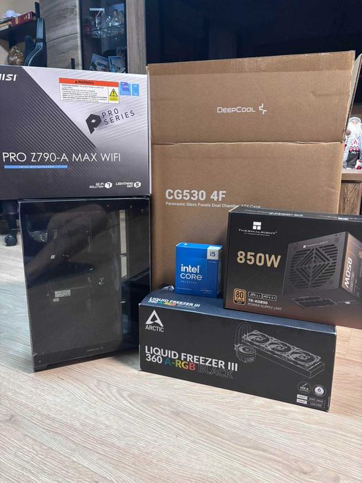 Геймърски компютър Intel 14600KF/Z790/DDR5/850W Gold/ГАРАНЦЯ ДО 2030 г