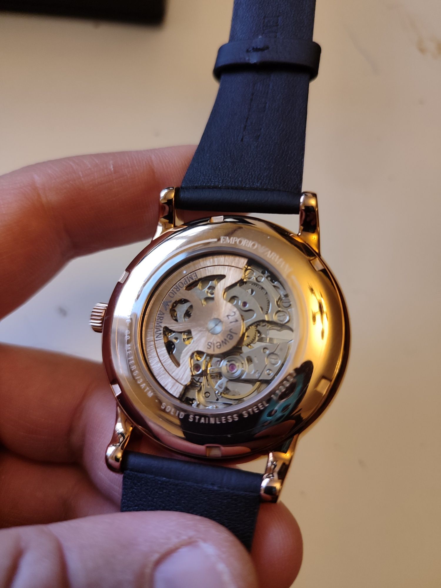 Чисто нов часовник Emporio Armani meccanico
