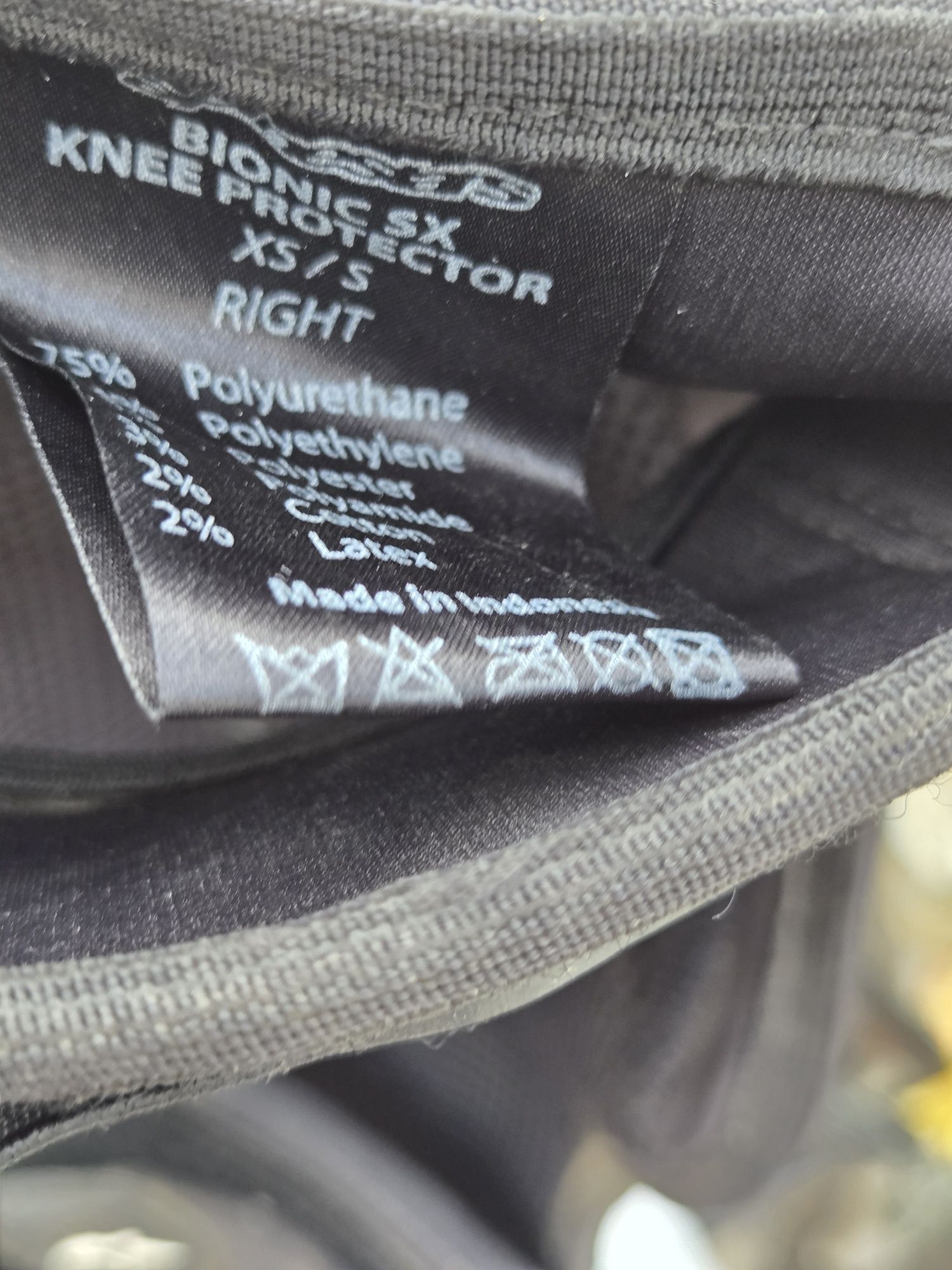 Armură de protecție ALPINESTAR si genunchiere Alpinestar