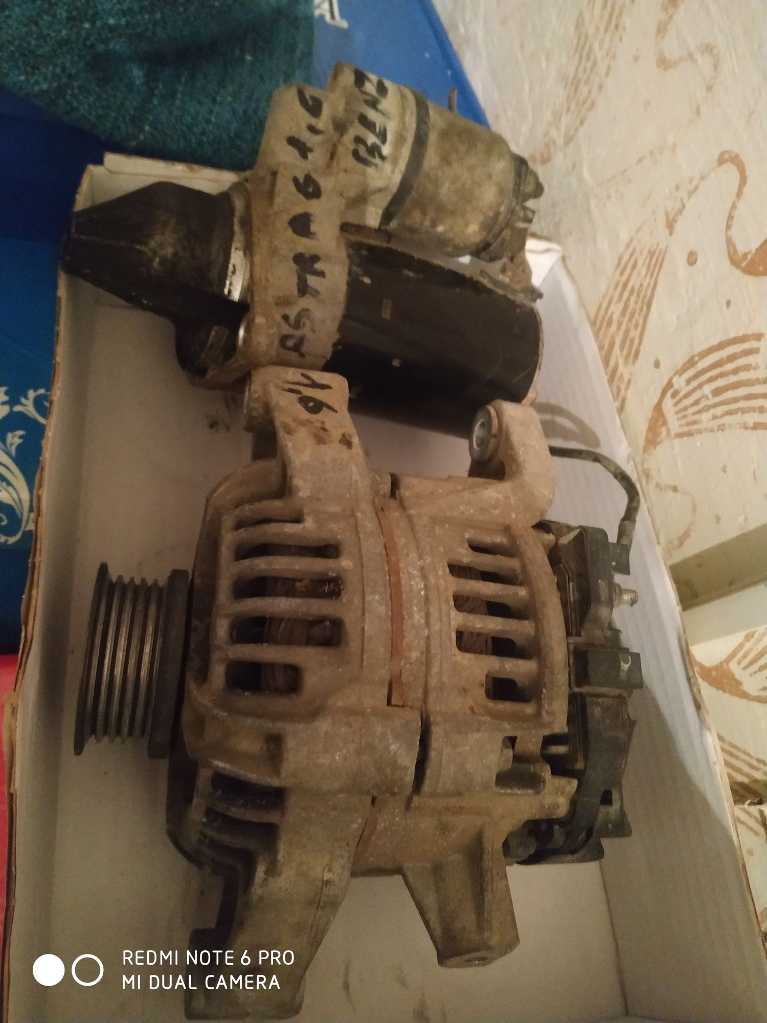 Alternator și electromotor Opel Astra G 16