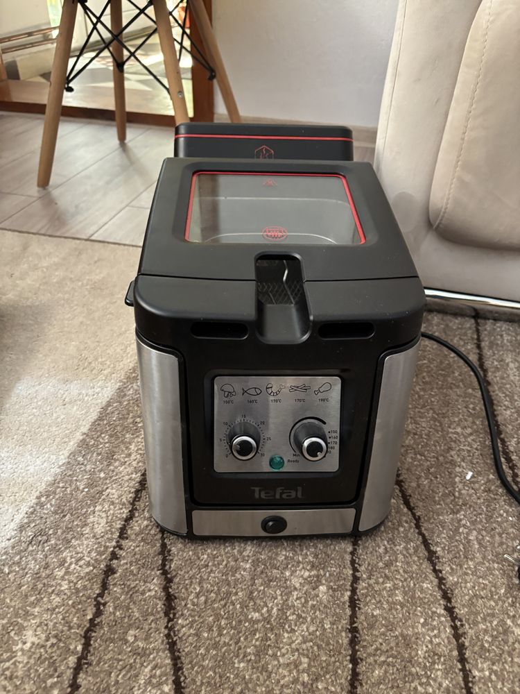 Friteuză profesională Tefal Clear Duo – ca nouă, în cutie originală