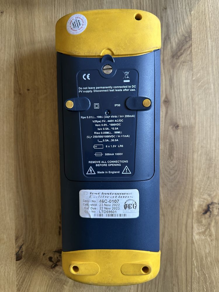 Tester fotovoltaice - Seaward