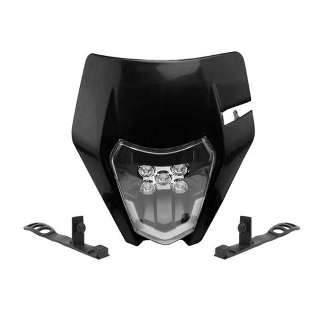 Маска с фар KTM EXC/XC-W EXCF - 07-20 Година ЛЕД LED маска за KTM