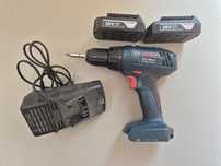 Filetanta Bosch GSR 1800-LI, 18V + 2xAcumulatori 1.5Ah