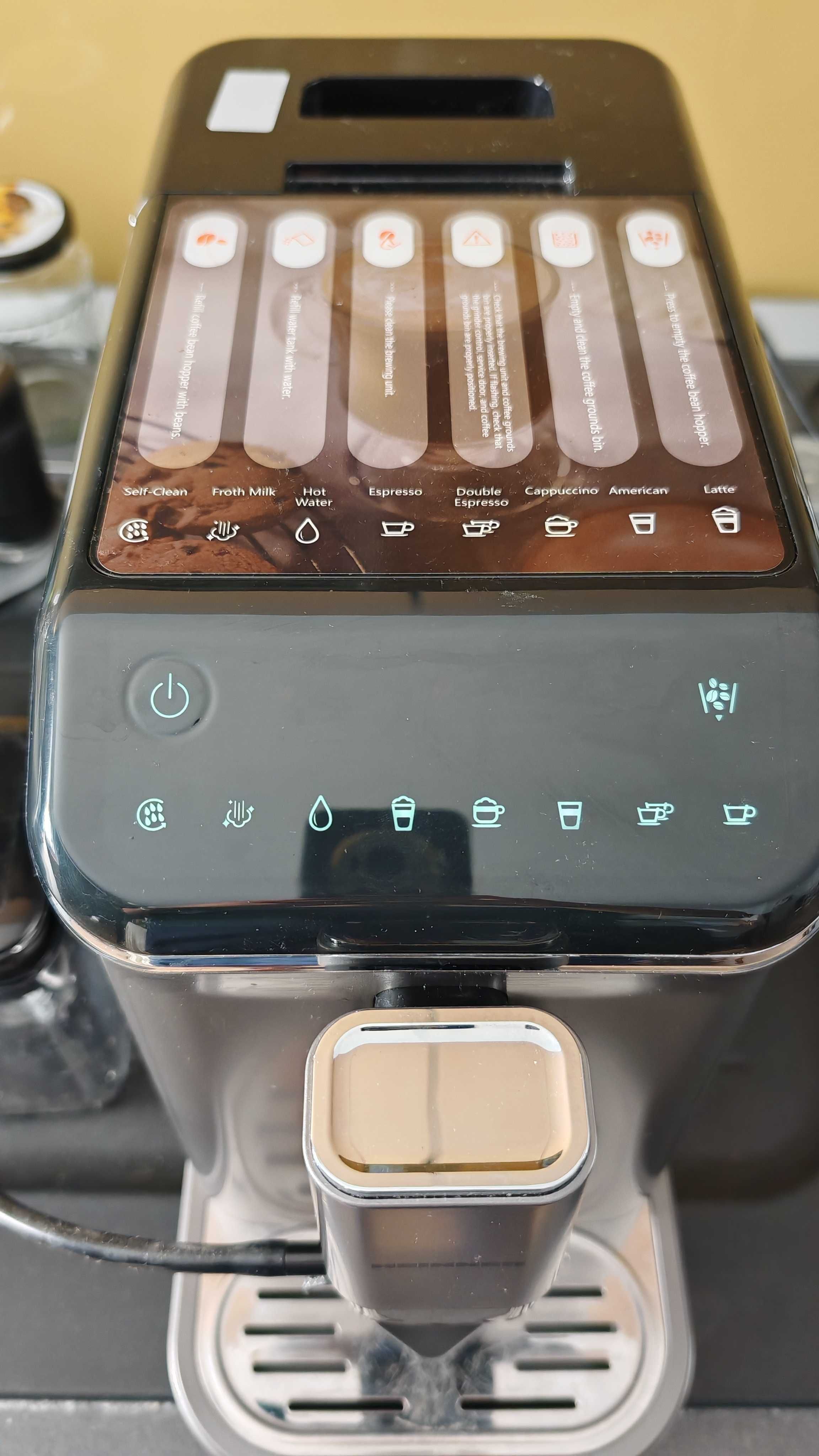Espressor Automat Heinner Genesis HEMA-D20DGREY + 2.5 ani garantie