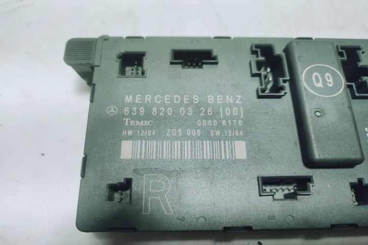 Calculator modul confort 6398200326 Mercedes-Benz Vito W639  [din 2003 pana  2010] seria