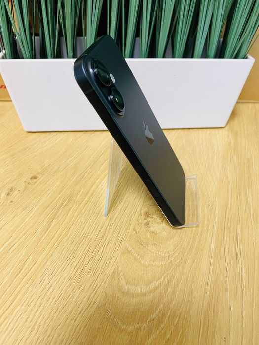 НОВ !!! Apple iPhone 16, 128GB, 5G, Black, 100%