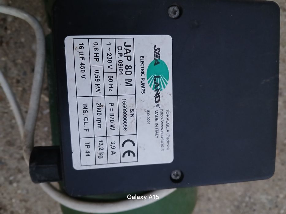 Pompa apa de suprafață hidrofor fontă ( defectă)