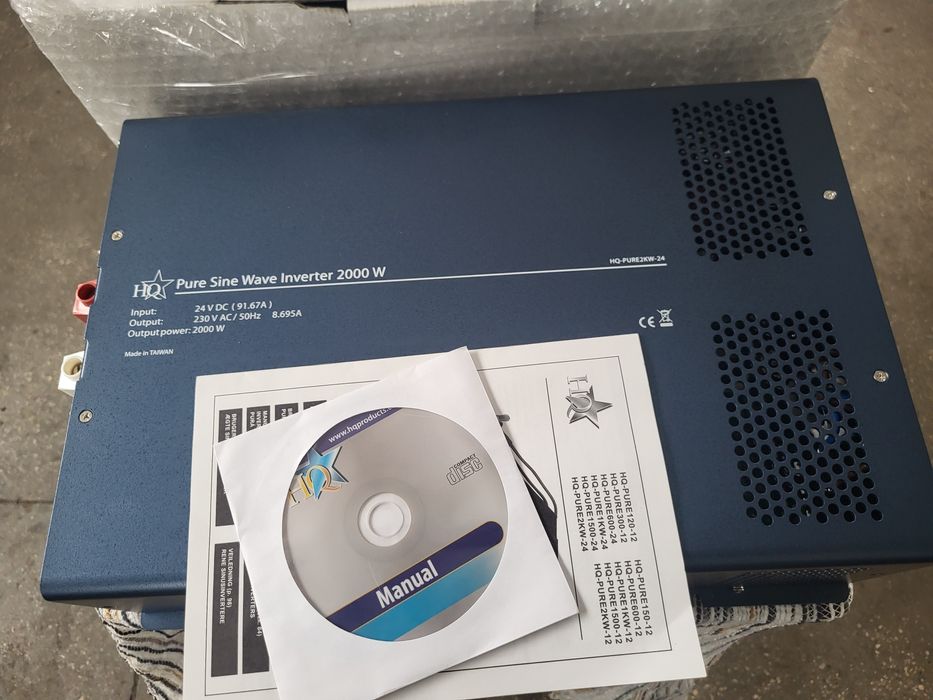 Vand invertor nou. Sinus pur.