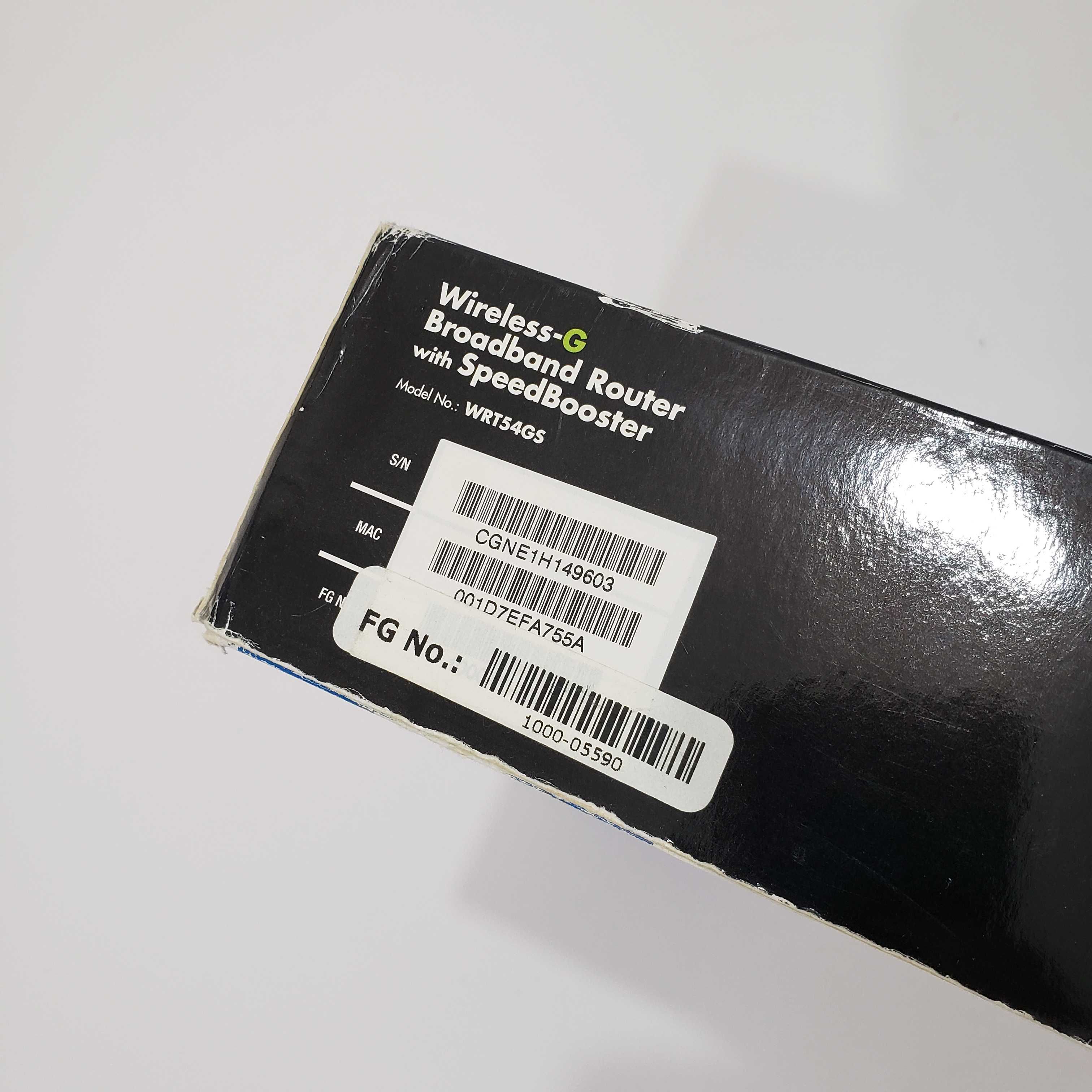 Linksys WRT54GS v7.2 Router Speedbouster Linux Линукс Интернет Рутер