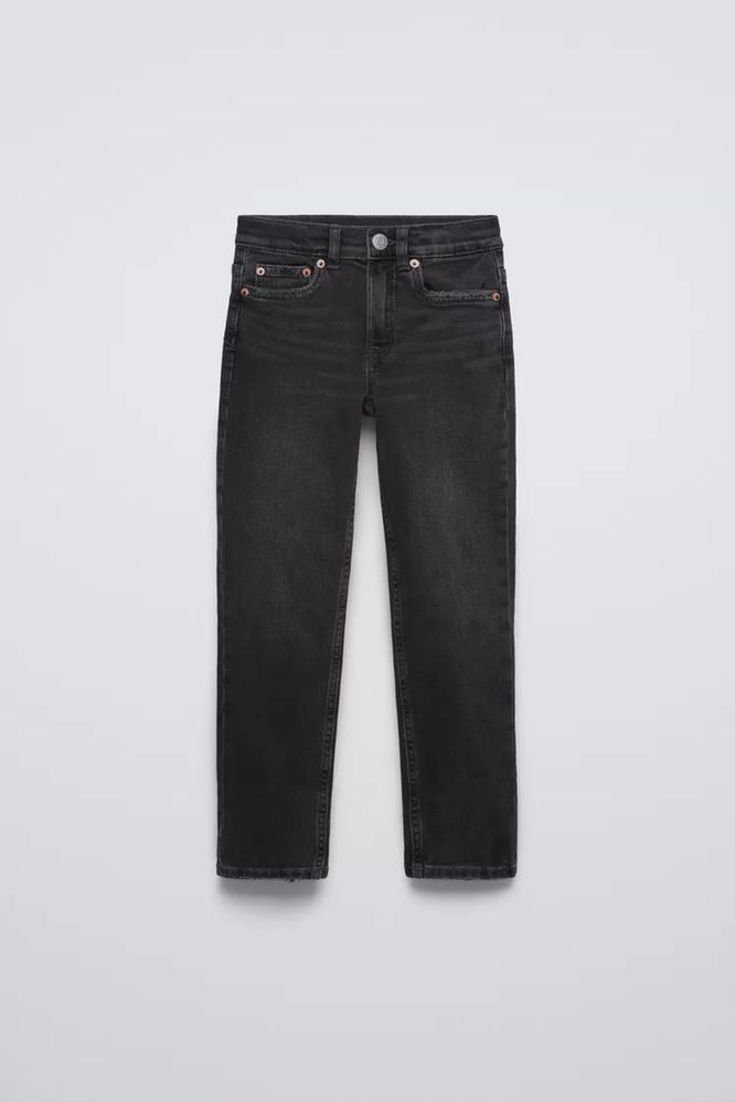 Zara детски дънки в черен и син цвят, бяжов цвят 2-3,6-7-8 годинки