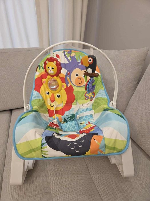 Шезлонг люлка Fisher Price
