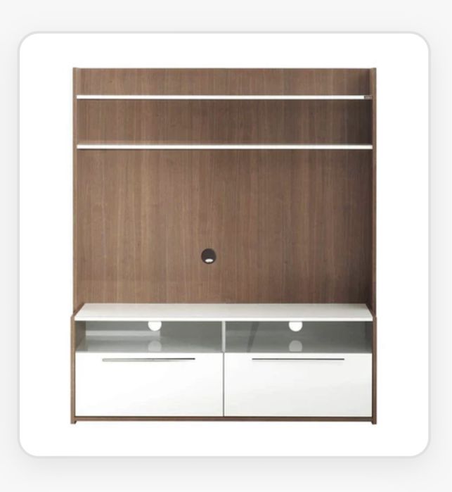 Comoda TV nouă cu sticlă termopanată