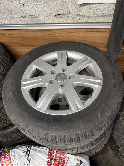 Jante 18 Audi cu anvelope Iarna