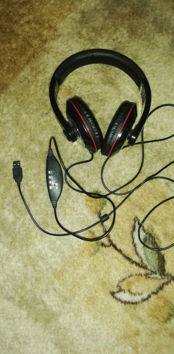 Casti Gembird MHS-001 pe USB, FARA microfon, SUPER-REDUCERE