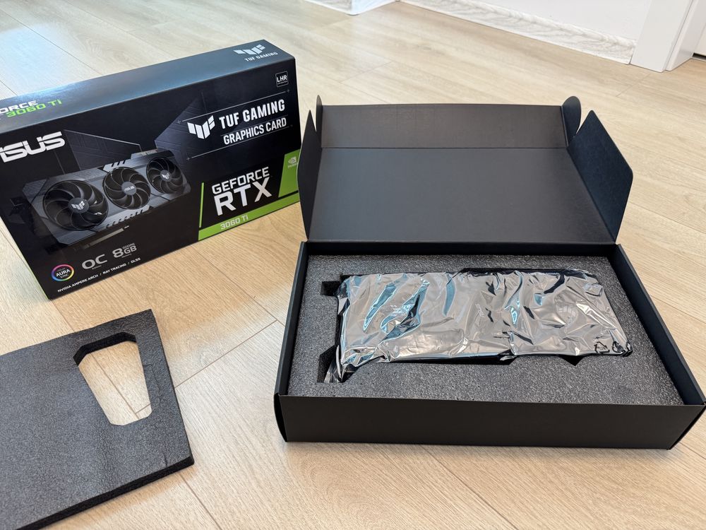 Placa Video ASUS TUF GAMING RTX 3060 Ti 8GB