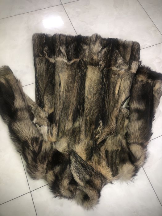 Дамско палто естествен косъм