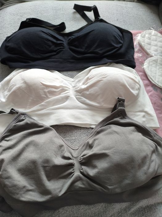 Set 3 sutiene de alăptat XXL , maternitate