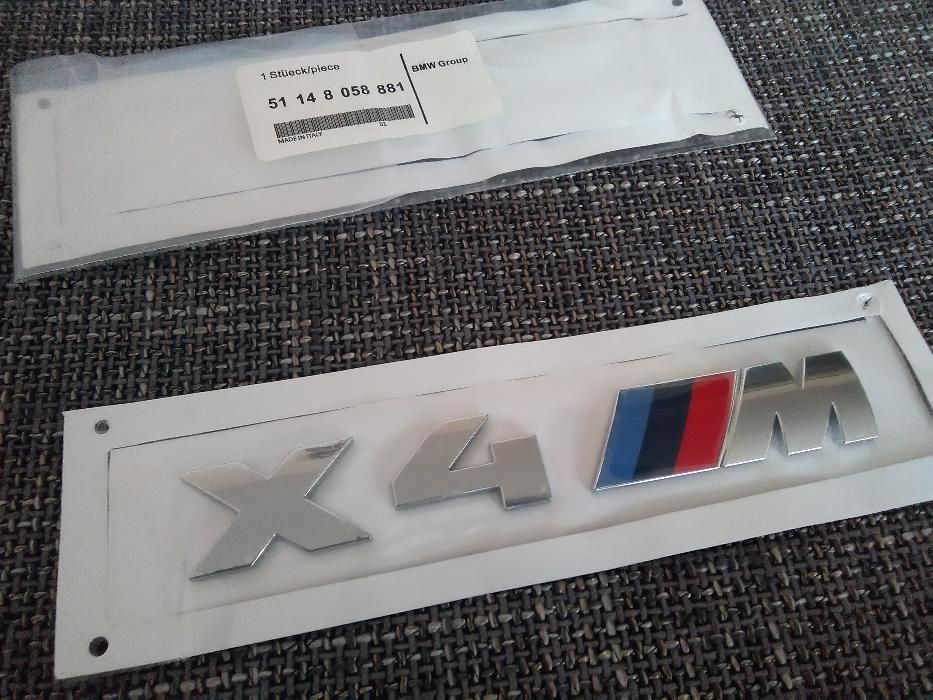 Emblema BMW X4M spate abs