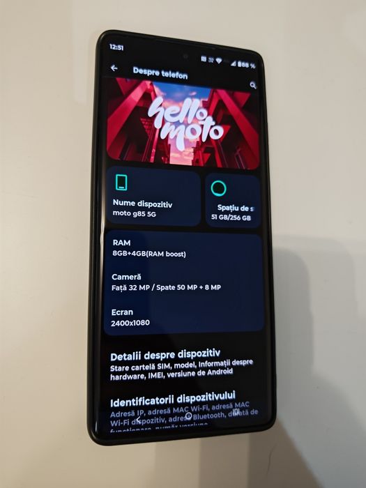 Motorola G85 5G.