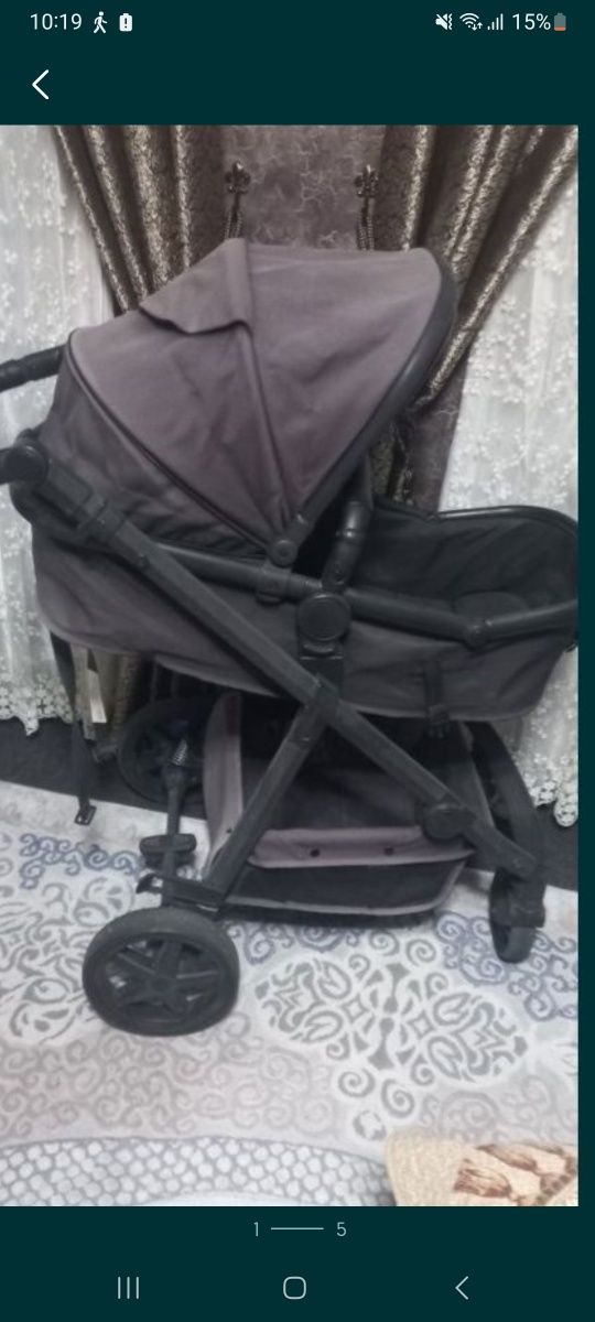 Коляска mompush до 25 кг