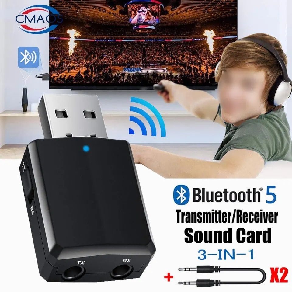 Adaptor audio wireless 3 în 1