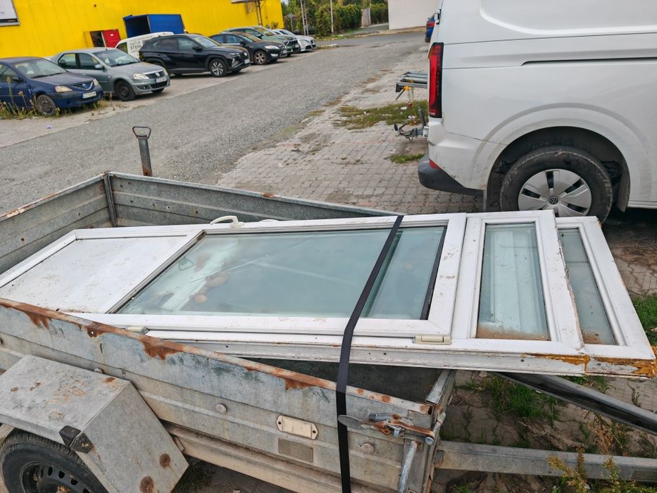 Ușă PVC termopan balcon