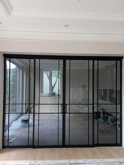 Двери и перегородки в стиле ЛОФТ в квартиру, офис, дом.